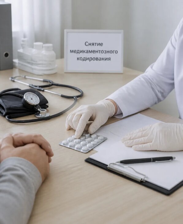 Снятие медикаментозного кодирования в Солнечногорске от 5204 р. | Медзона